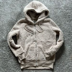 NWOT Teddy Zip Up